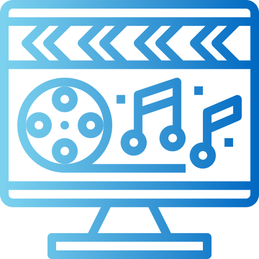 Music and multimedia Smalllikeart Gradient icon