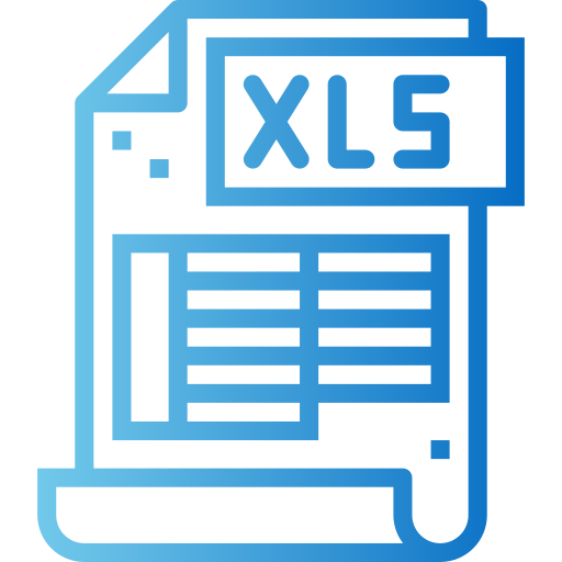 Xls Smalllikeart Gradient icon