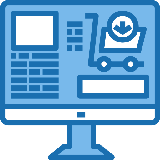 Online shop Phatplus Blue icon