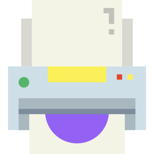 drucker Smalllikeart Flat icon