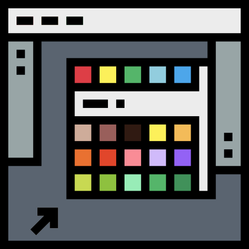 palette Smalllikeart Lineal Color icon