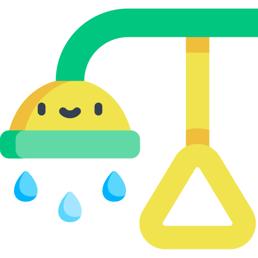 シャワー Kawaii Flat icon
