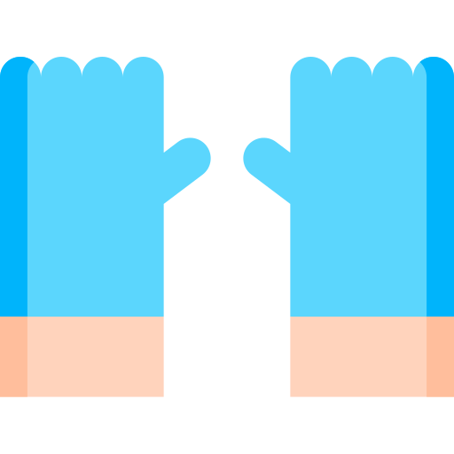 Gloves Kawaii Flat icon