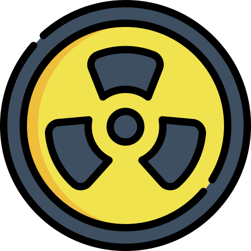 nucleare Kawaii Lineal color icona