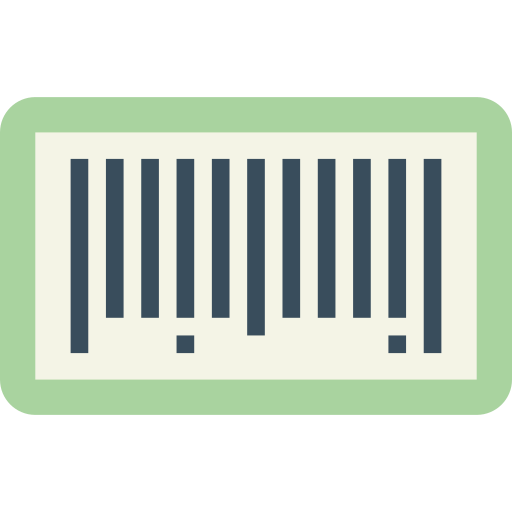 Barcode Smalllikeart Flat icon