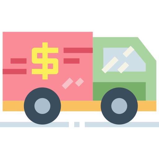 Delivery truck Smalllikeart Flat icon