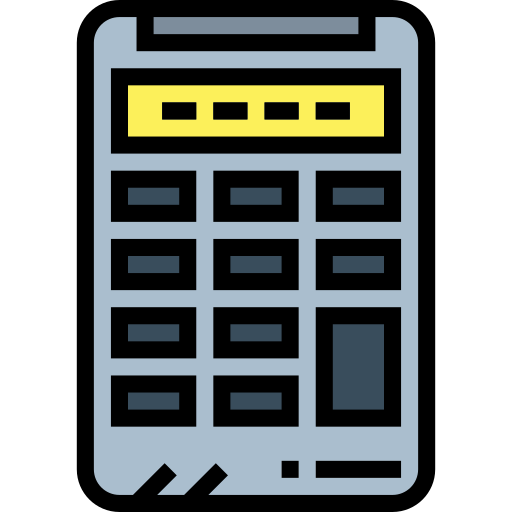 calcolatrice Smalllikeart Lineal Color icona