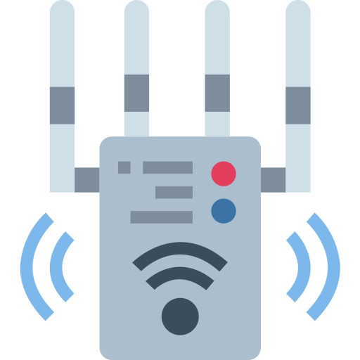 routeur Smalllikeart Flat Icône