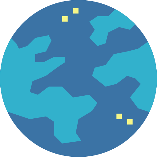 Świat Smalllikeart Flat ikona