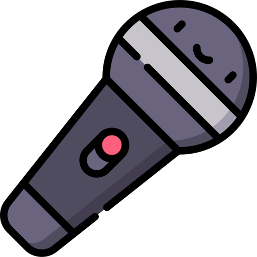 mikrofon Kawaii Lineal color icon
