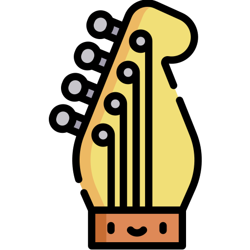 bass Kawaii Lineal color icon