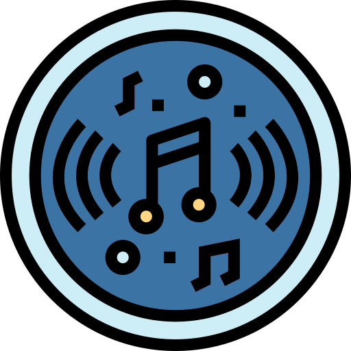 Música y multimedia Smalllikeart Lineal Color icono