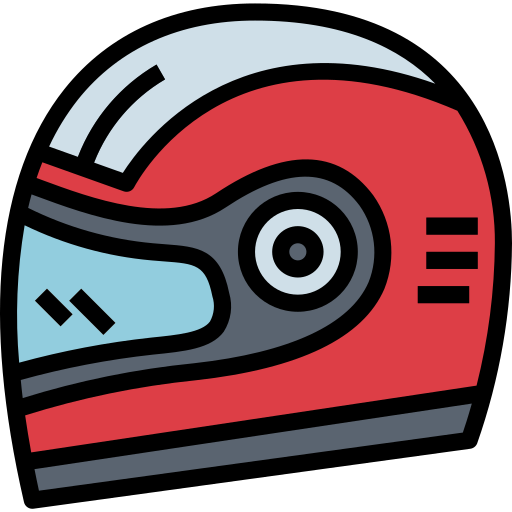 Helmet Smalllikeart Lineal Color icon