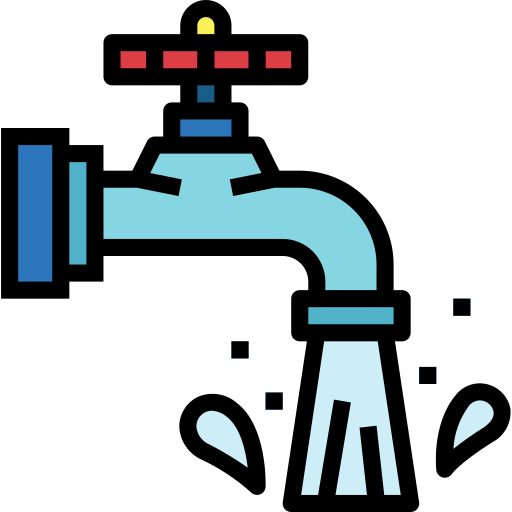 Faucet Smalllikeart Lineal Color icon