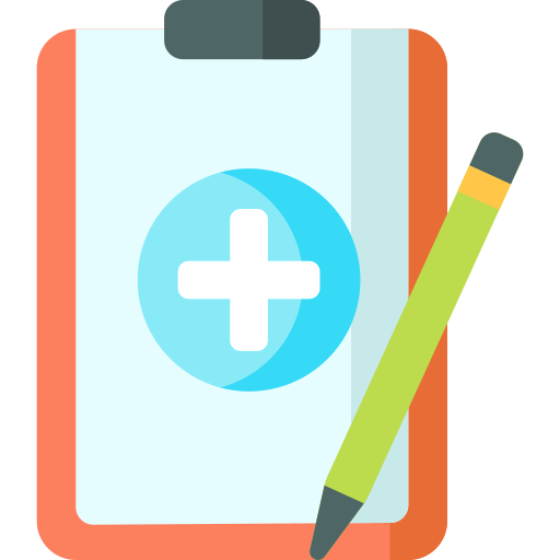 Prescripción médica Special Flat icono