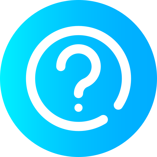 Preguntas frecuentes Super Basic Omission Circular icono