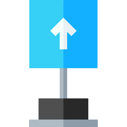 기호 Basic Straight Flat icon