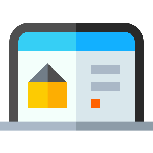 Real estate Basic Straight Flat icon