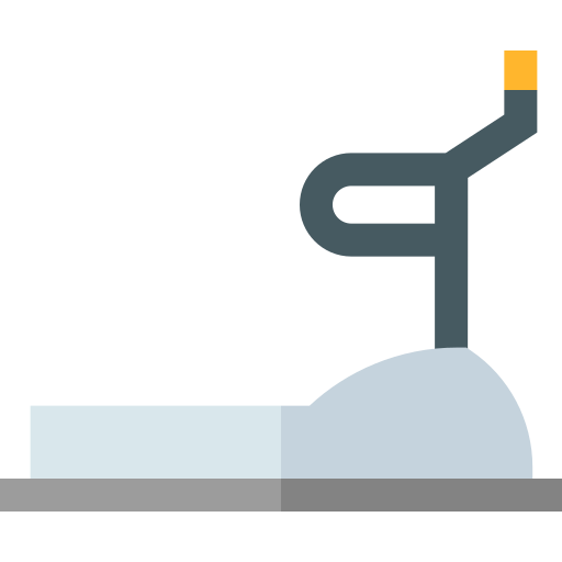 トレッドミル Basic Straight Flat icon
