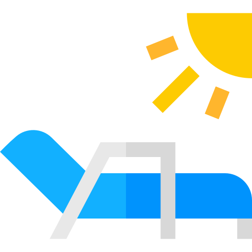 solarium Basic Straight Flat ikona