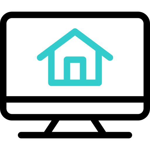computadora Basic Accent Outline icono