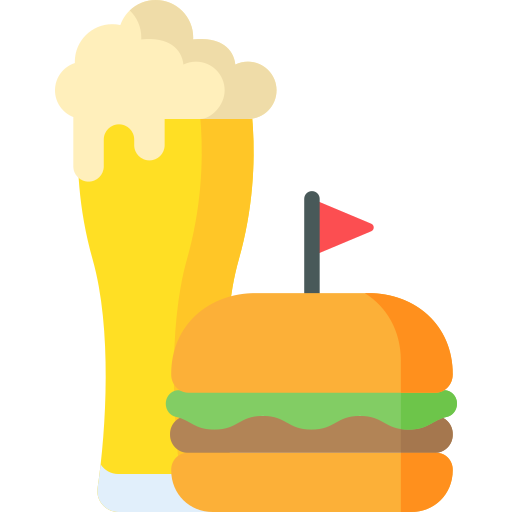 hamburguer Special Flat icon