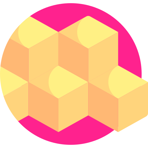 blockchain Detailed Flat Circular Flat icon