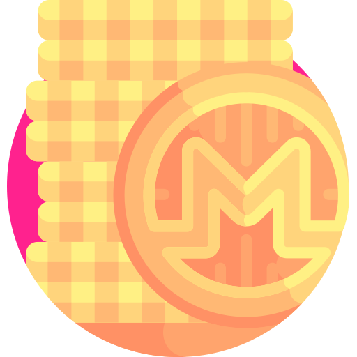 모네로 Detailed Flat Circular Flat icon