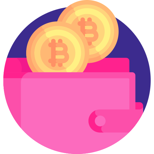 Bitcoin Detailed Flat Circular Flat icon