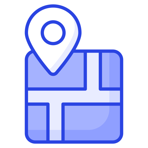 Maps Generic color lineal-color icon