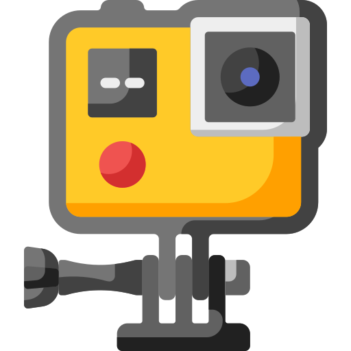 actie camera Special Flat icoon