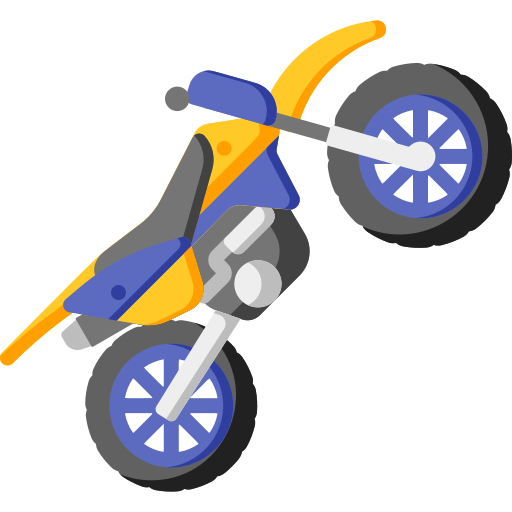 Motocross Special Flat icon