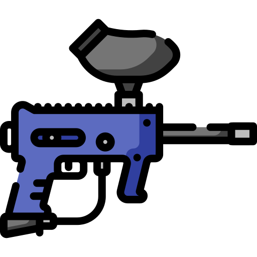 Paintball Special Lineal color icon