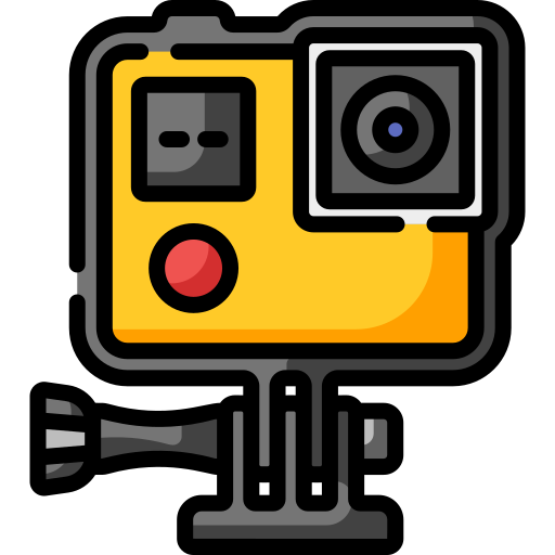 caméra d'action Special Lineal color Icône
