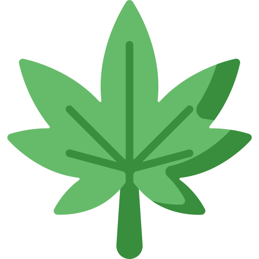 Cannabis Special Flat Ícone