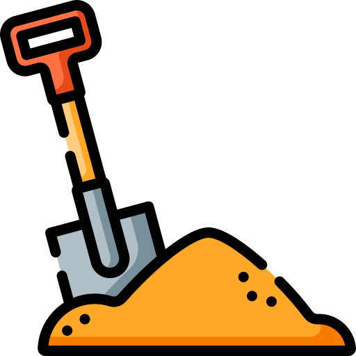 Shovel Special Lineal color icon