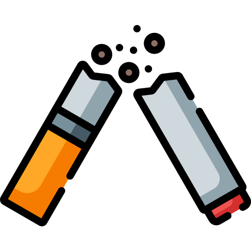 Cigarrillo Special Lineal color icono