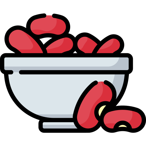 Red beans Special Lineal color icon
