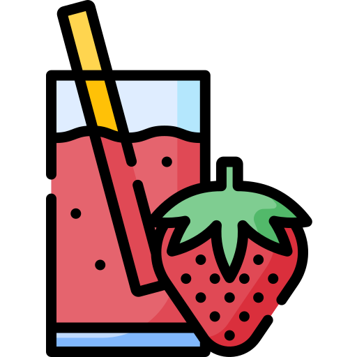 イチゴジュース Special Lineal color icon