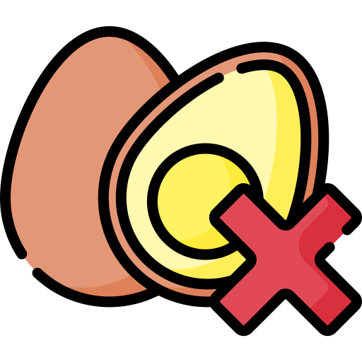 senza uova Special Lineal color icona