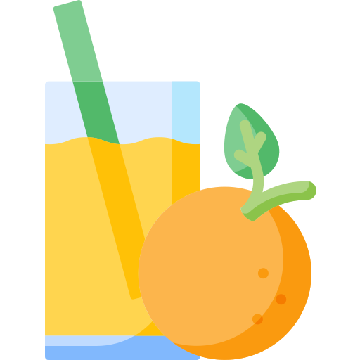 Zumo de naranja Special Flat icono