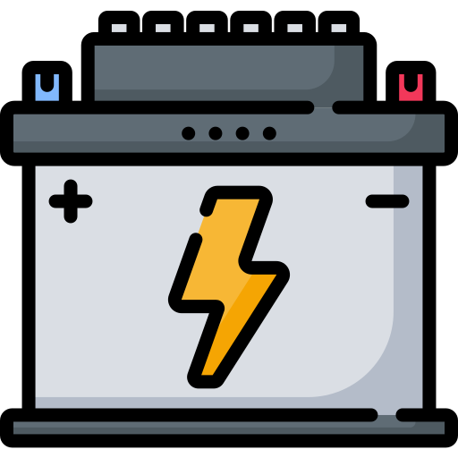 autobatterie Special Lineal color icon