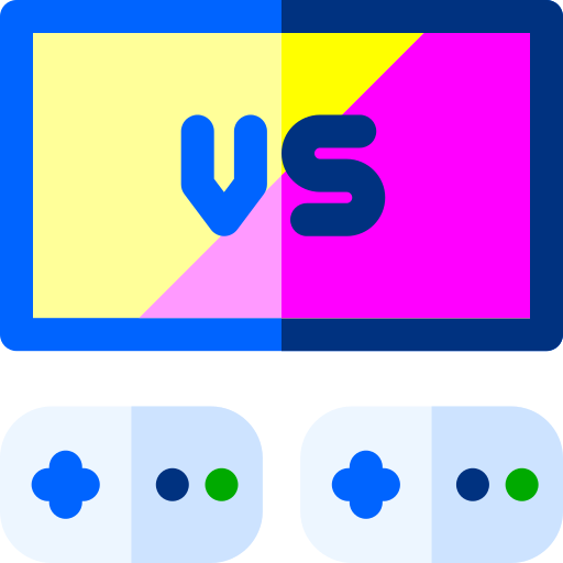 Video game Basic Rounded Flat icon