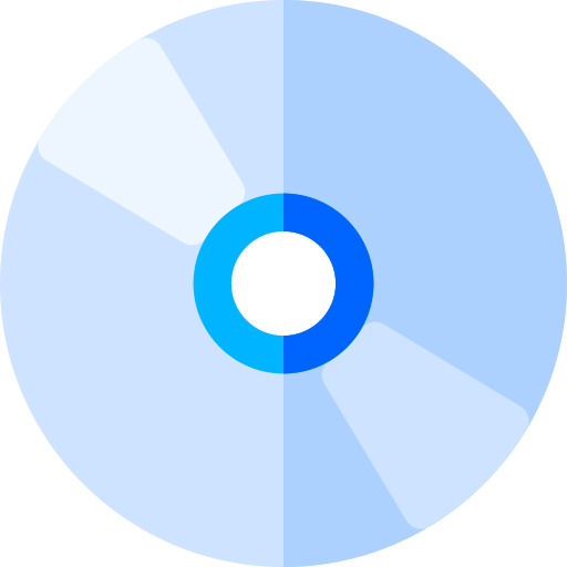 컴팩트 디스크 Basic Rounded Flat icon