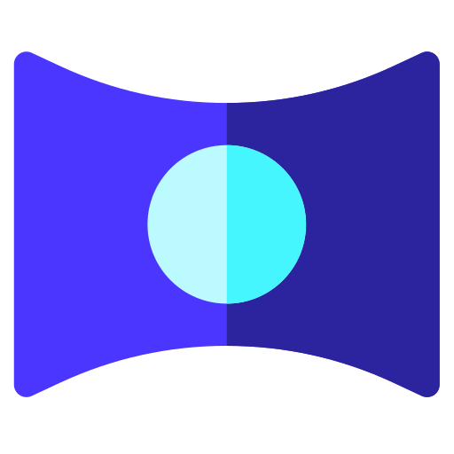 panorama Basic Rounded Flat icoon