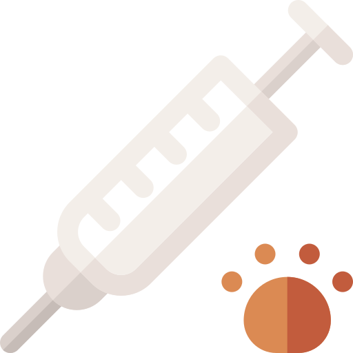 vaccinazione Basic Rounded Flat icona