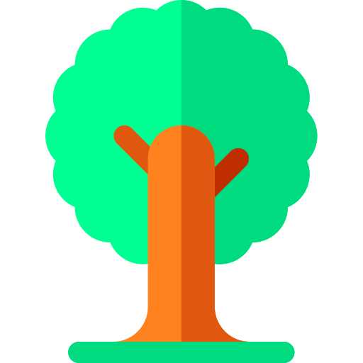 Дерево Basic Rounded Flat иконка
