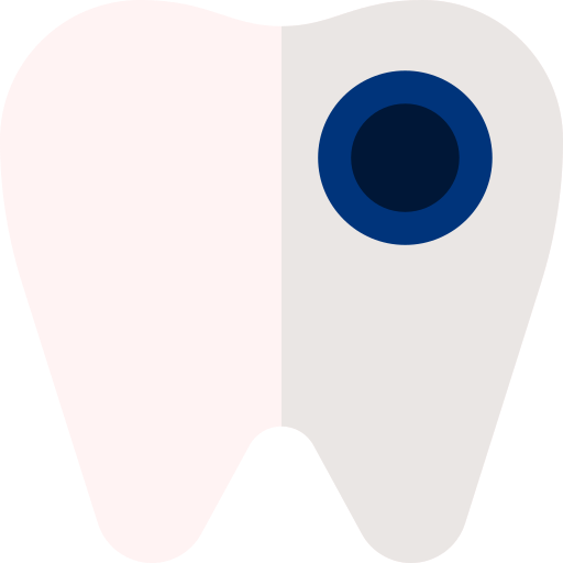 Dente Basic Rounded Flat Ícone