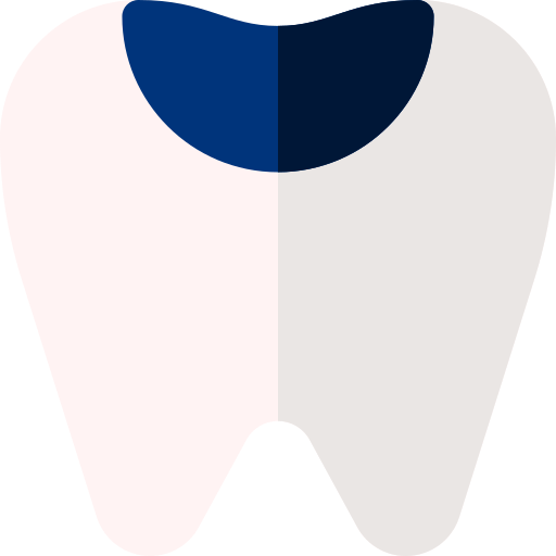 dent Basic Rounded Flat Icône