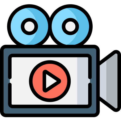 Video production Special Lineal color icon